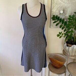 NWOT Tricot Chic viscose blend sleeveless dress US size 6 Made in Italy